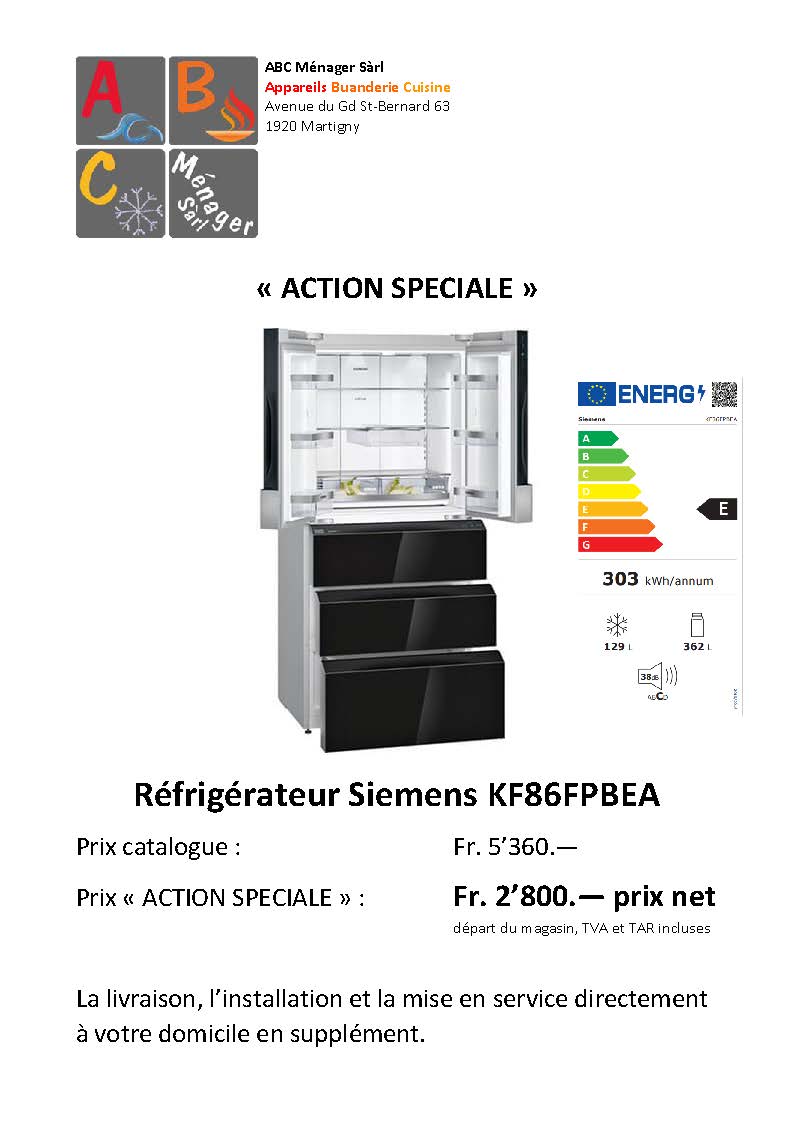 siemens frigo KF86FPBEA 20220315